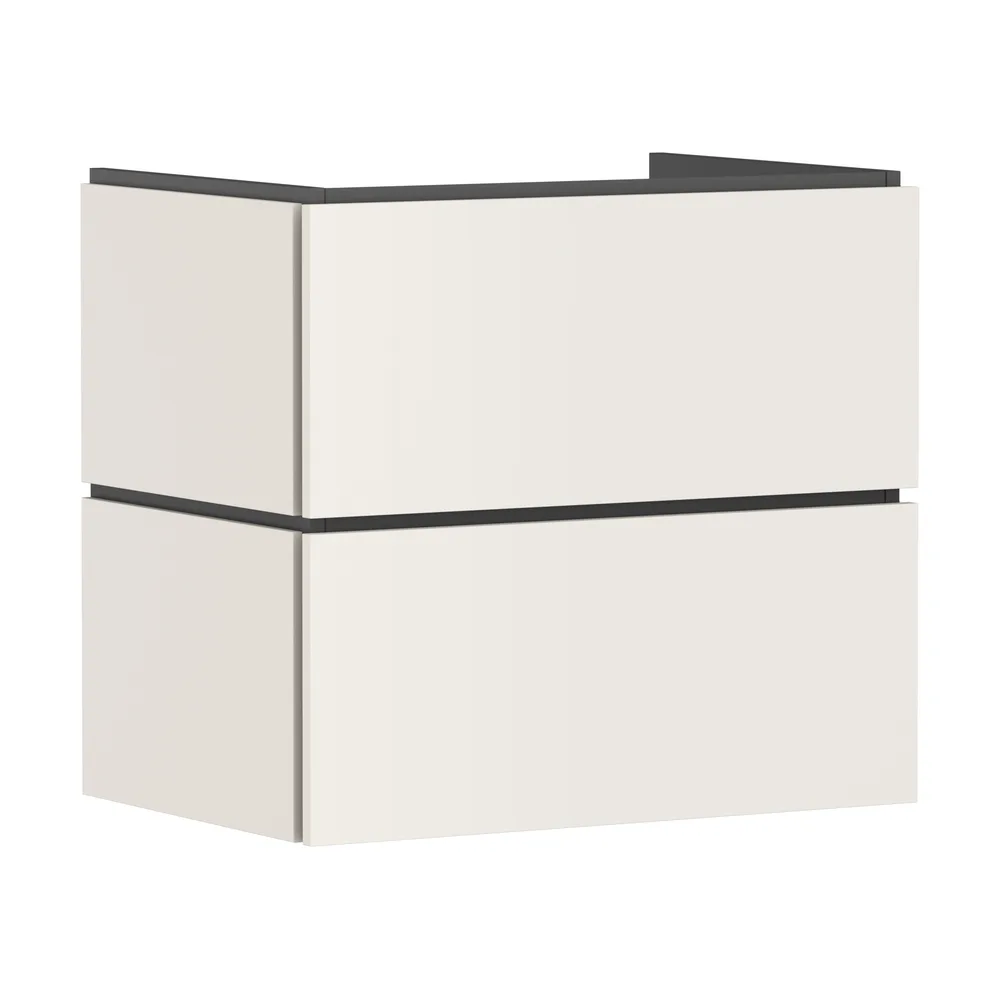 Hansgrohe Xilesa E 68x47 cm Kum Mat Bej 2 Çekmeceli PushOpen Lavabo Dolabı - 54295780