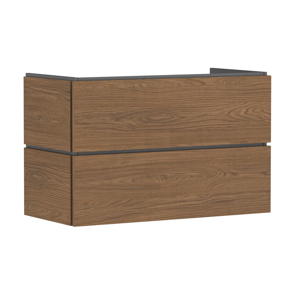 Hansgrohe Xilesa E 98x47 cm Kaşmir Meşe 2 Çekmeceli PushOpen Lavabo Dolabı - 54297550
