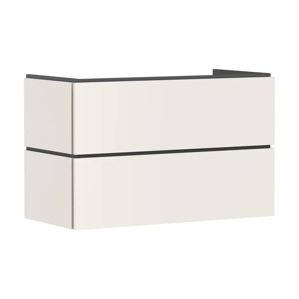Hansgrohe Xilesa E 98x47 cm Kum Mat Bej 2 Çekmeceli PushOpen Lavabo Dolabı - 54297780