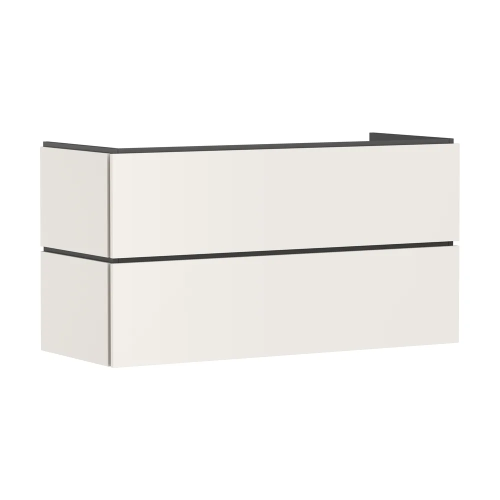 Hansgrohe Xilesa E 118x47 cm Kum Mat Bej 2 Çekmeceli PushOpen Lavabo Dolabı - 54298780