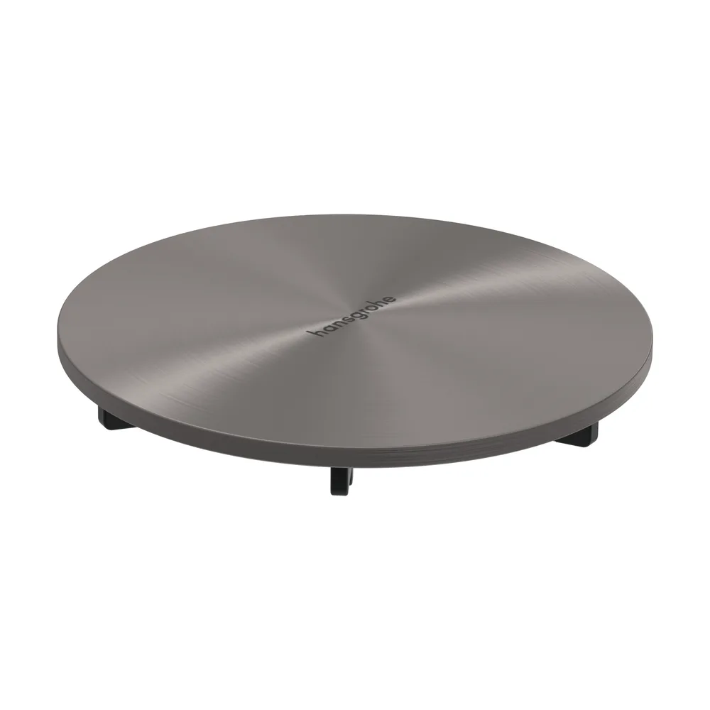 Hansgrohe RainDrain Staro Mat Siyah-Krom Duş Teknesi Gider Seti Üst Grubu - 60058340