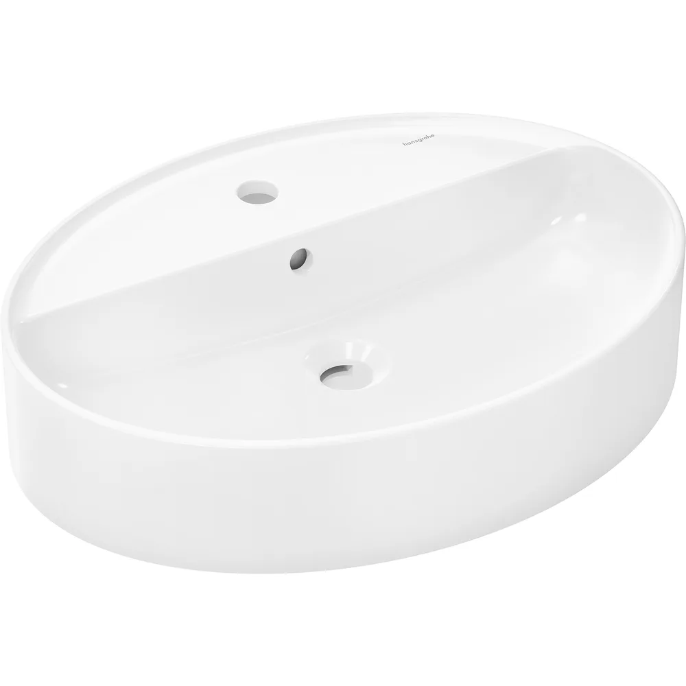 Hansgrohe Xuniva D 60x45 cm Batarya Delikli Taşmalı Çanak Lavabo - 60170450