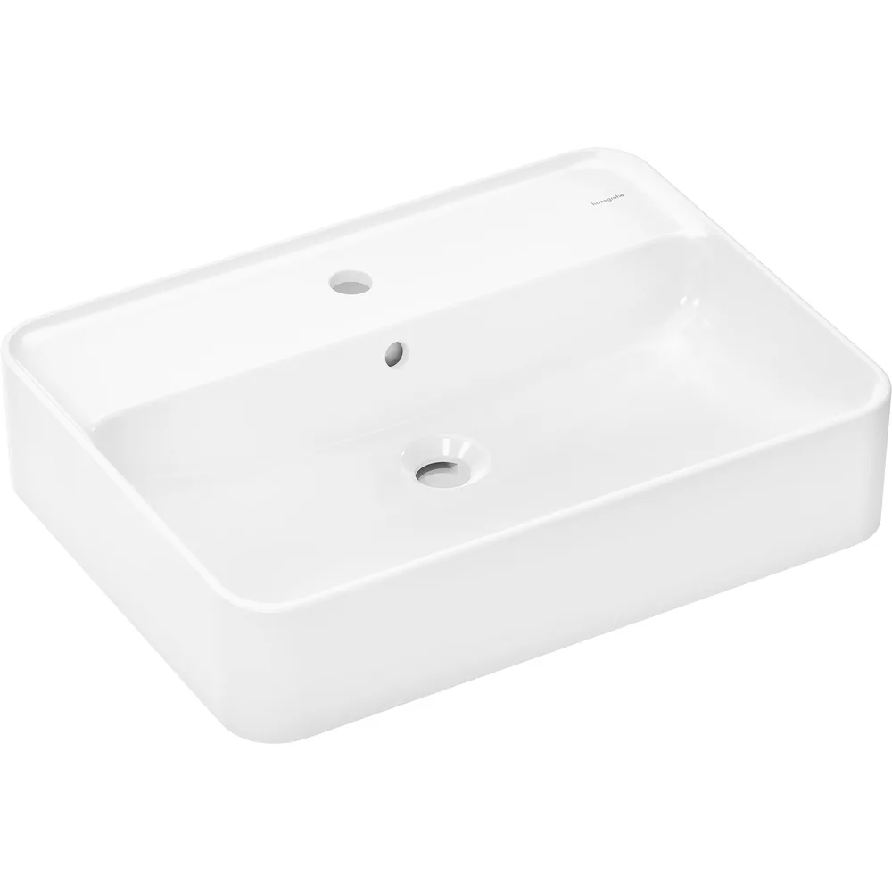 Hansgrohe Xuniva Q 60x45 cm Batarya Delikli Taşmalı Çanak Lavabo - 60172450