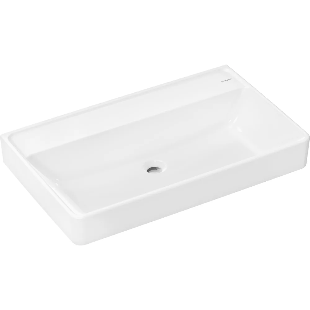 Hansgrohe Xanuia Q 80x48 cm Batarya Deliksiz Taşmasız Lavabo - 60228450