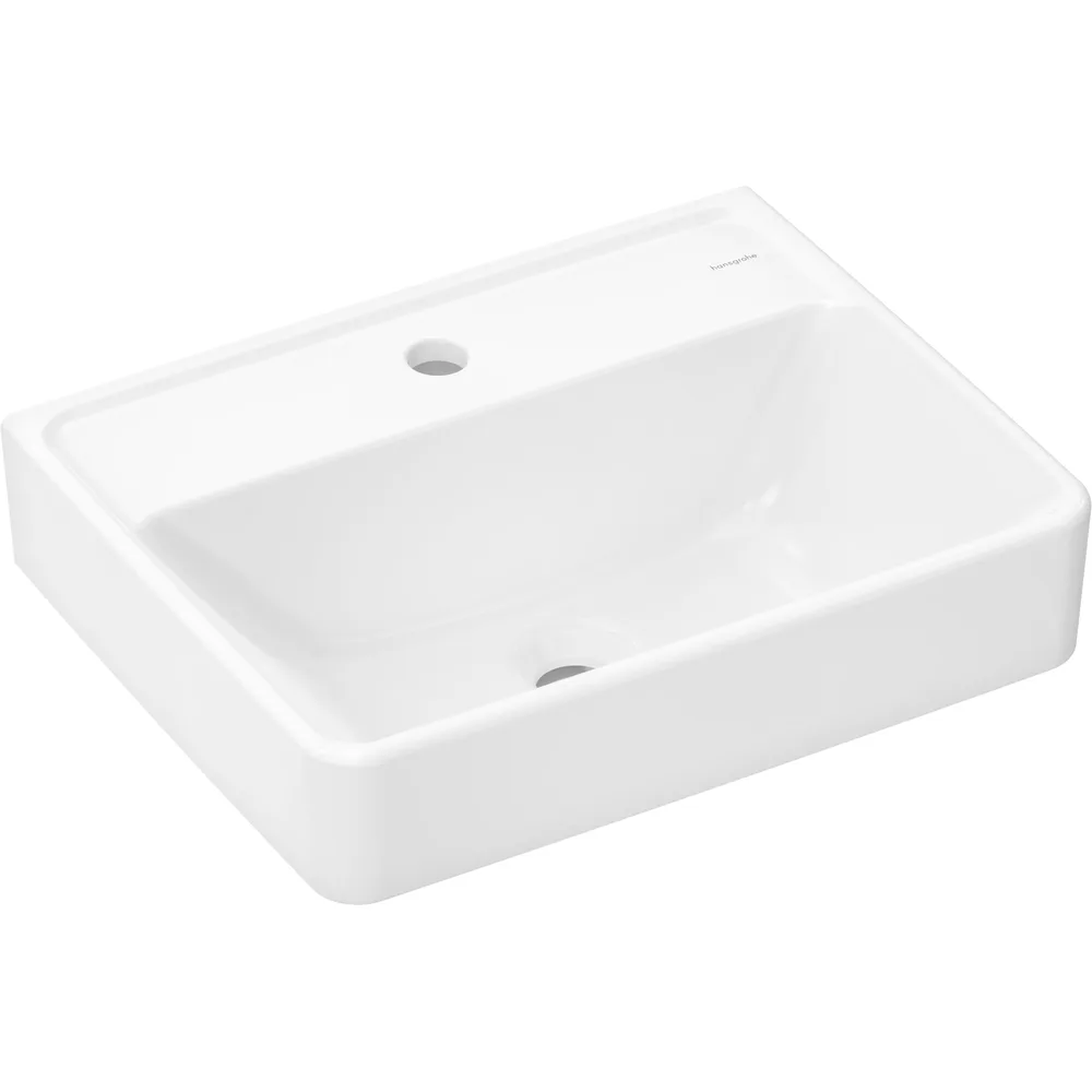 Hansgrohe Xanuia Q 50x39 cm Batarya Delikli Taşmasız El Yıkama Lavabosu - 60233450
