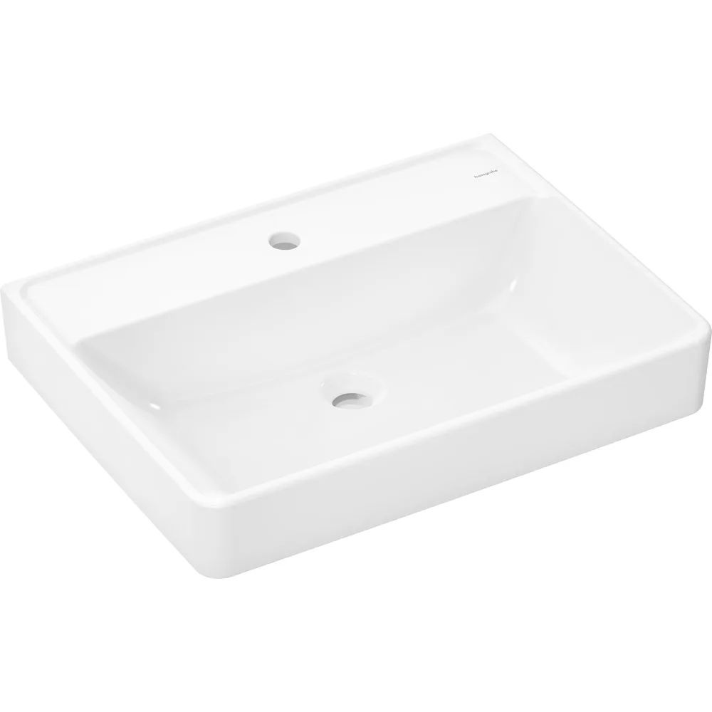 Hansgrohe Xanuia Q 65x39 cm Batarya Delikli Taşmasız Lavabo - 60246450