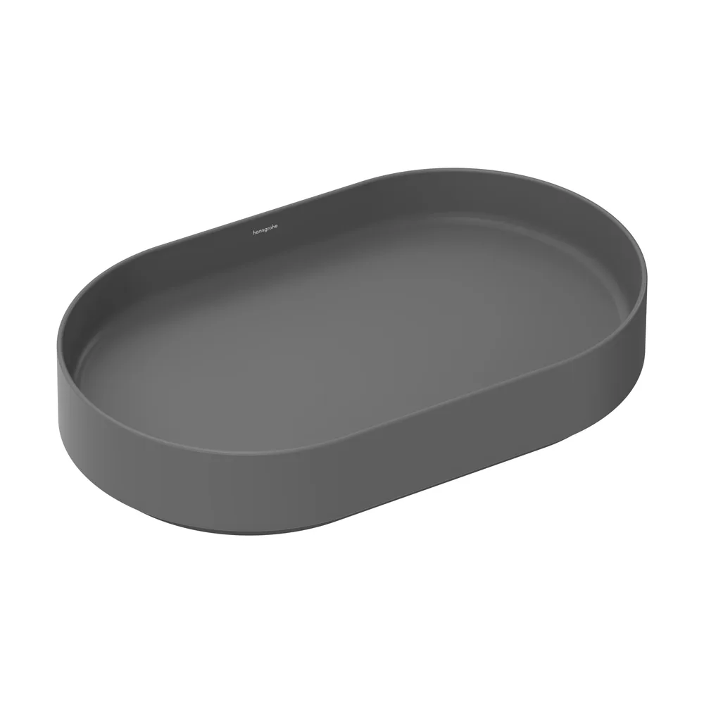 Hansgrohe Xuniva Evo U 65x40 cm Arduvaz Mat Gri Batarya Deliksiz Taşmasız Çanak Lavabo - 60325760