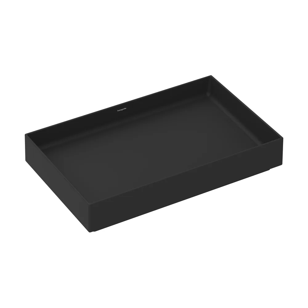 Hansgrohe Xuniva Evo E 65x40 cm Mat Siyah Batarya Deliksiz Taşmasız Çanak Lavabo - 60326670