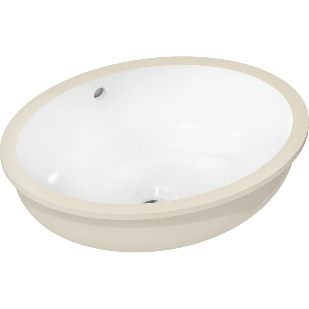 Hansgrohe Xuniva D 45x35 cm SmartClean Batarya Deliksiz Taşmalı Tezgah Altı Lavabo - 61048450