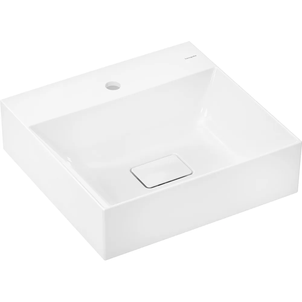 Hansgrohe Xevolos E 50x48 cm SmartClean Batarya Delikli Taşmasız El Yıkama Lavabosu - 61088450