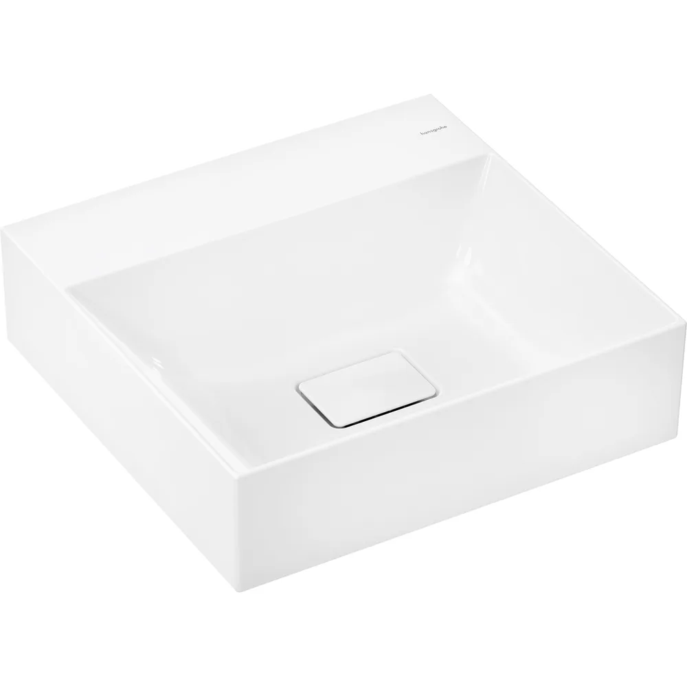 Hansgrohe Xevolos E 50x48 cm SmartClean Batarya Deliksiz Taşmasız El Yıkama Lavabosu - 61089450