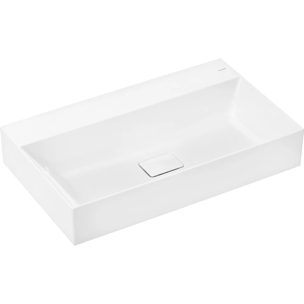 Hansgrohe Xevolos E 80x48 cm SmartClean Batarya Deliksiz Taşmasız Lavabo - 61097450