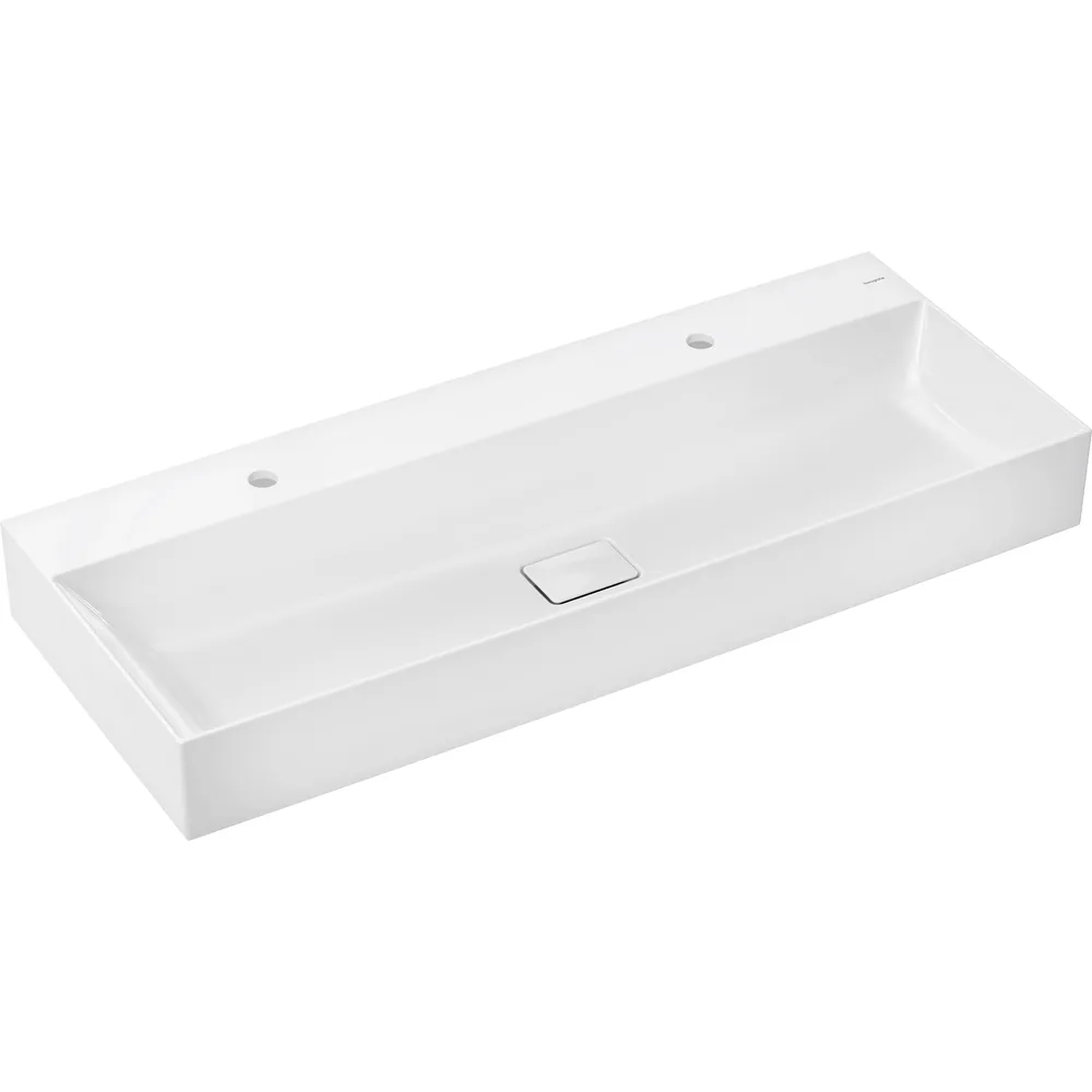 Hansgrohe Xevolos E 120x48 cm SmartClean Batarya Deliksiz Taşmasız Lavabo - 61104450