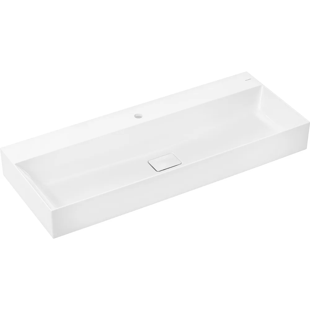 Hansgrohe Xevolos E 120x48 cm SmartClean Batarya Delikli Taşmasız Lavabo - 61112450