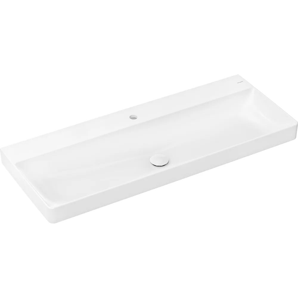 Hansgrohe Xelu Q 120x48 cm SmartClean Batarya Delikli Taşmasız Lavabo - 61108450