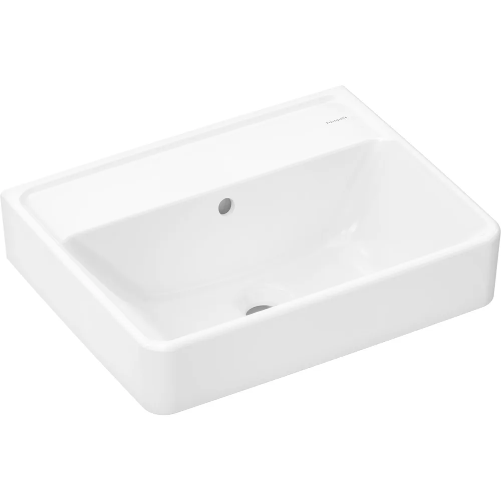 Hansgrohe Xanuia Q 50x39 cm SmartClean Batarya Deliksiz Taşmalı El Yıkama Lavabosu - 61143450