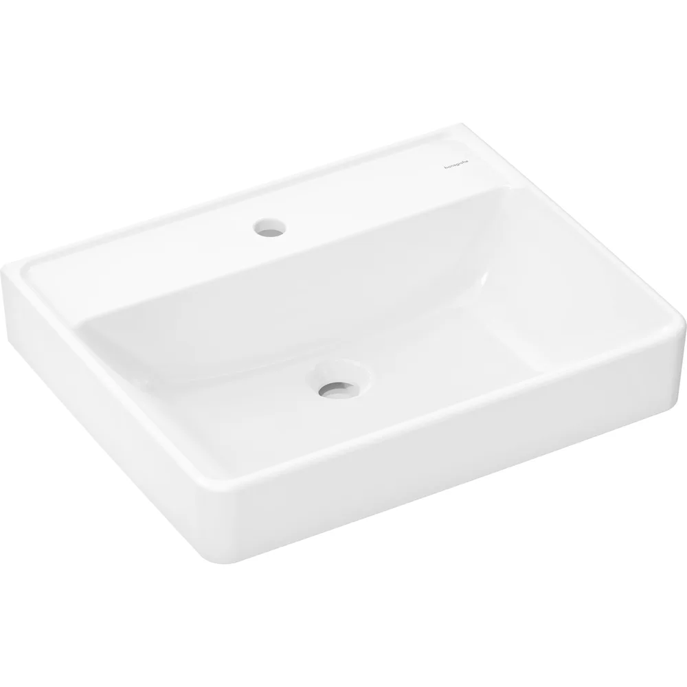 Hansgrohe Xanuia Q 60x48 cm SmartClean Batarya Delikli Taşmasız Lavabo - 61150450