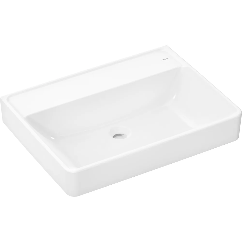Hansgrohe Xanuia Q 65x48 cm SmartClean Batarya Deliksiz Taşmasız Lavabo - 61154450