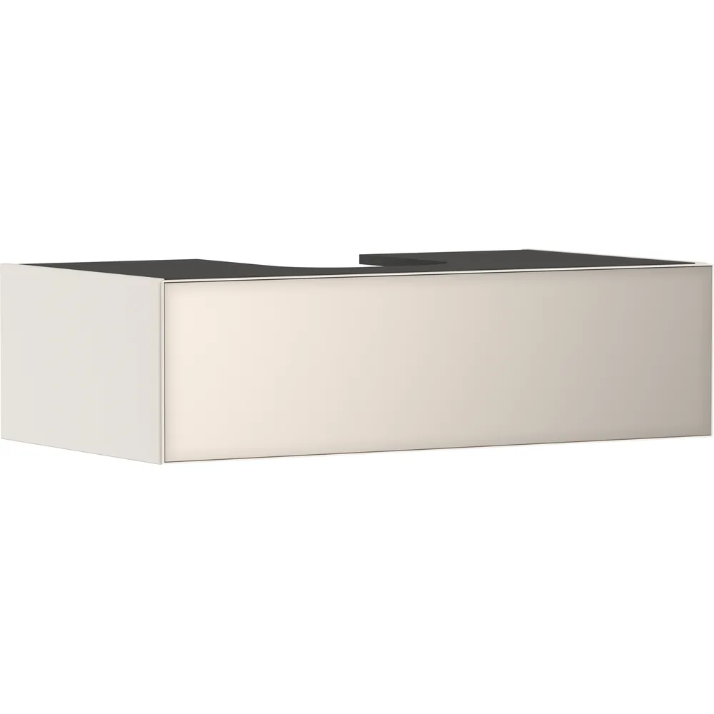 Hansgrohe Xevolos E 98 cm Kum Mat Bej Metalik Kum Bej 1 Çekmeceli Orta Kesitli Konsol Altı Lavabo Dolabı - 54314790