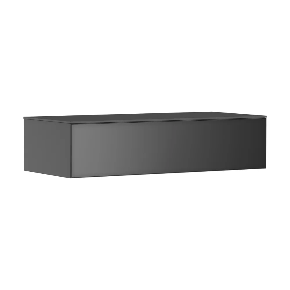 Hansgrohe Xevolos E 118 cm Arduvaz Mat Gri Metalik Arduvaz Gri Tek Çekmeceli Yan Dolap - 54327770