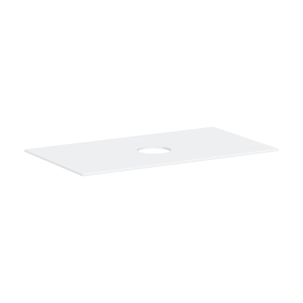 Hansgrohe Xevolos E 98 cm Mat Beyaz Orta Kesitli Çanak Lavabo Konsolu - 54329700