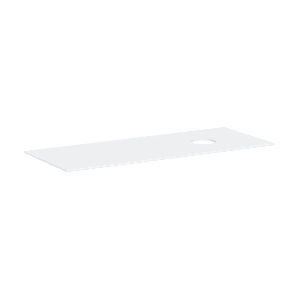 Hansgrohe Xevolos E 137 cm Mat Beyaz Sağ Kesitli Tezgah Üstü Lavabo Konsolu - 54334700