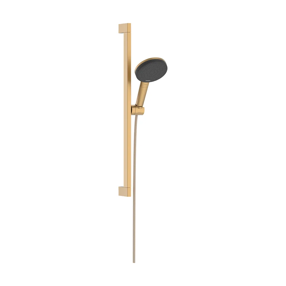 Hansgrohe Raindance Alive Select S 125 3 Fonksiyonlu EcoSmart Unica 65 cm Mat Bronz Sürgülü El Duş Seti - 24600140