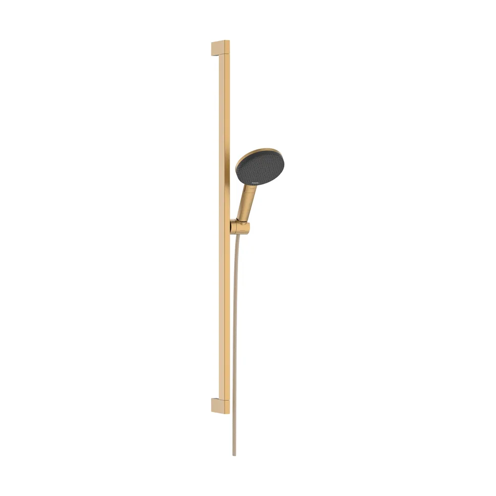 Hansgrohe Raindance Alive Select S 125 3 Fonksiyonlu EcoSmart Unica 90 cm Mat Bronz Sürgülü El Duş Seti - 24601140