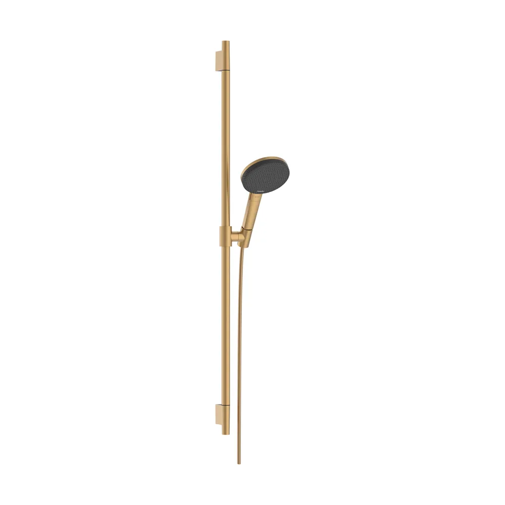 Hansgrohe Raindance Alive Select S 125 3 Fonksiyonlu EcoSmart Unica Puro S 90 cm Mat Bronz Sürgülü El Duş Seti - 24603140