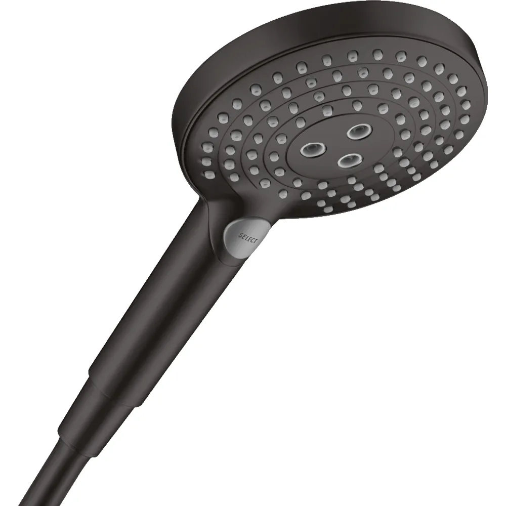Hansgrohe Raindance Select S 125 3 Fonksiyonlu EcoSmart Mat Siyah El Duşu - 26515670