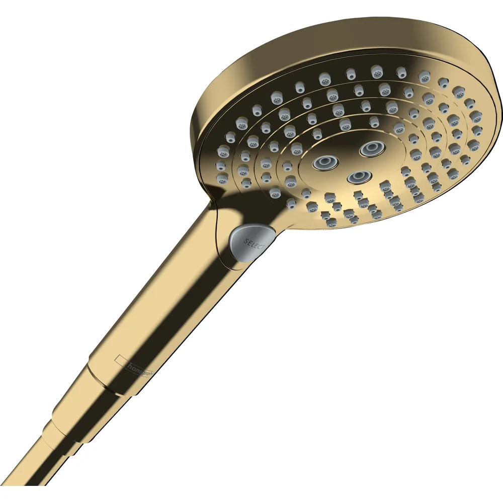 Hansgrohe Raindance Select S 125 3 Fonksiyonlu EcoSmart Parlak Altın El Duşu - 26515990