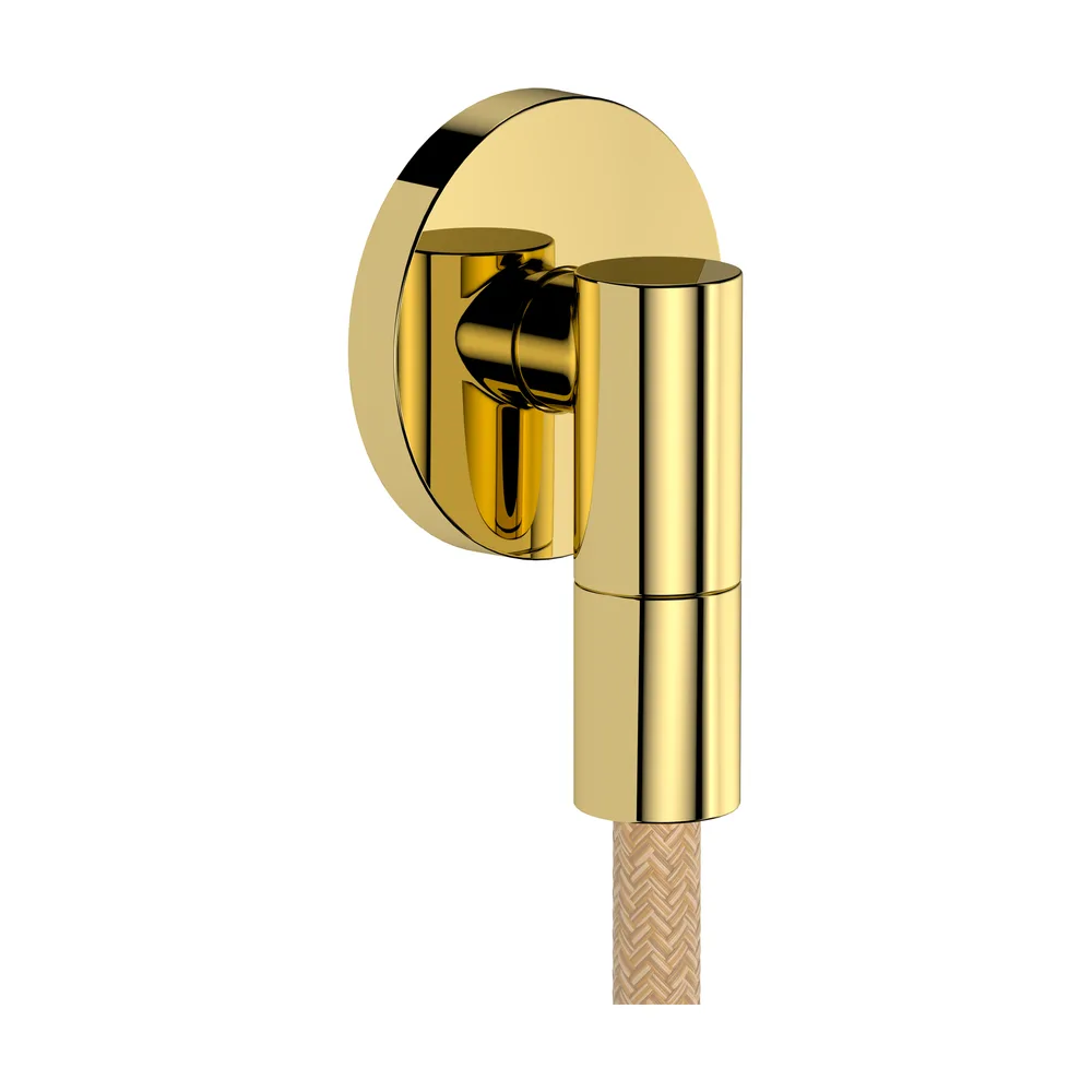Hansgrohe FixFit Fine S Parlak Altın Duvar Çıkışı - 28882990