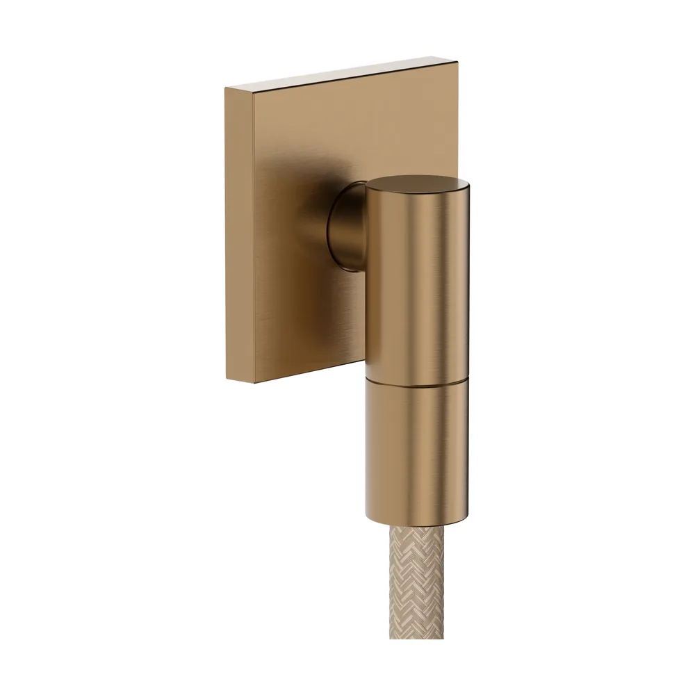 Hansgrohe FixFit Fine E Mat Bronz Duvar Çıkışı - 28883140