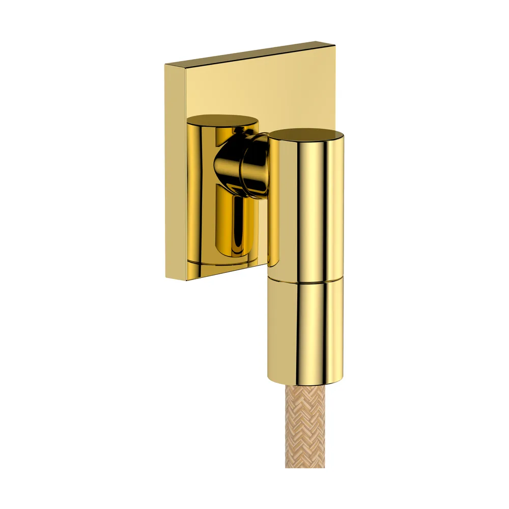 Hansgrohe FixFit Fine E Parlak Altın Duvar Çıkışı - 28883990