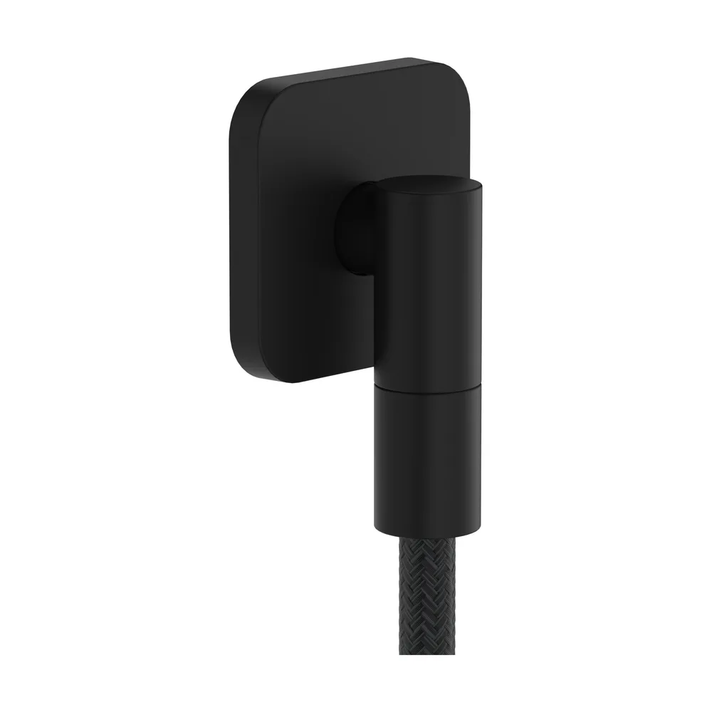 Hansgrohe FixFit Fine Q Mat Siyah Duvar Çıkışı - 28884670
