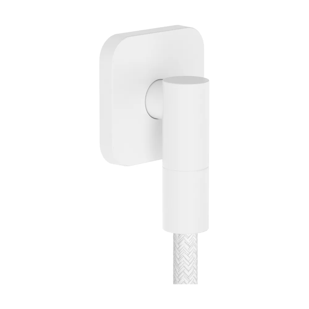Hansgrohe FixFit Fine Q Mat Beyaz Duvar Çıkışı - 28884700