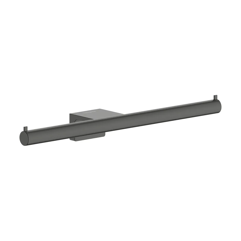 Hansgrohe AddStoris S Mat Siyah-Krom İkili Tuvalet Kağıtlığı - 41768340