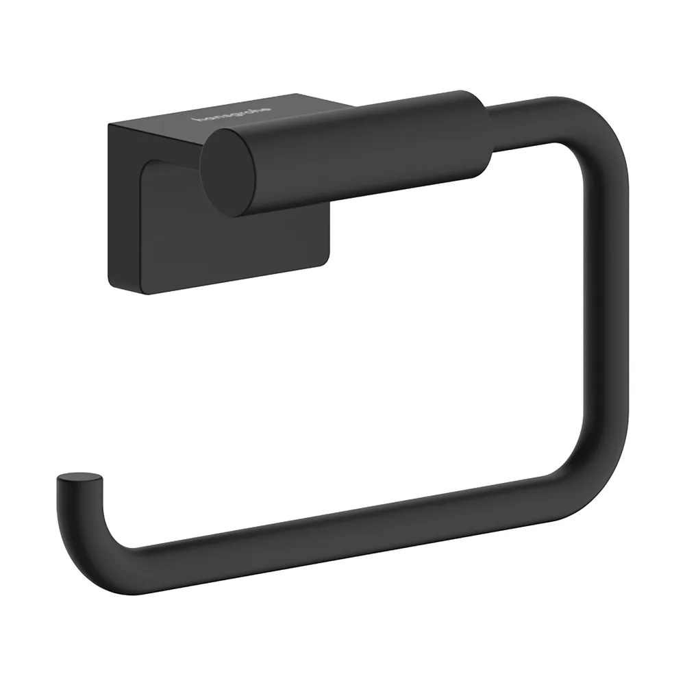 Hansgrohe AddStoris S Mat Siyah Kapaksız Tuvalet Kağıtlığı - 41788670