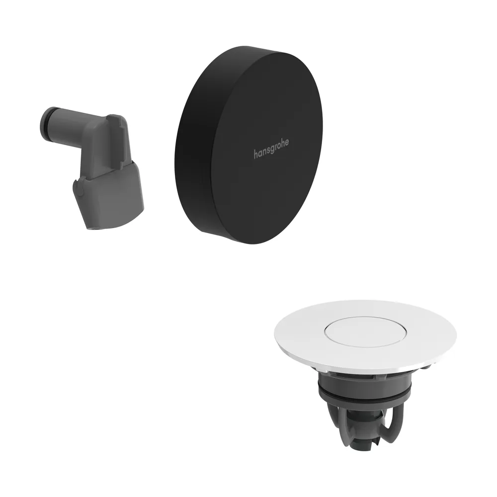 Hansgrohe Exafill Mat Siyah Küvet Gider Seti Üst Grubu - 58119670