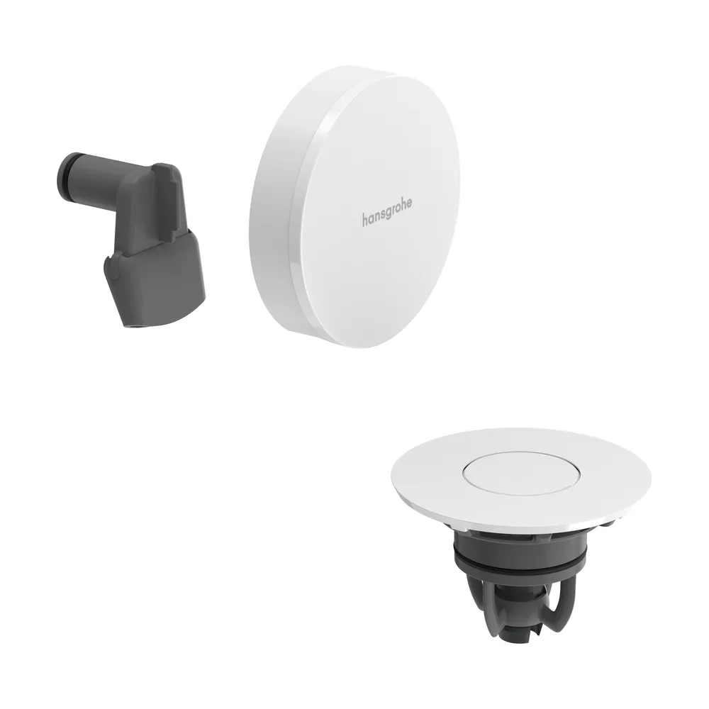 Hansgrohe Exafill Mat Beyaz Küvet Gider Seti Üst Grubu - 58119700