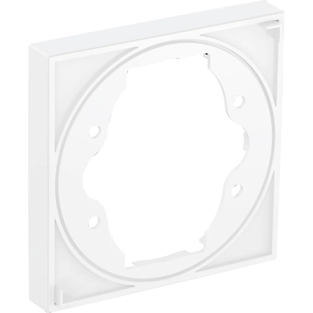 Hansgrohe ShowerSelect Ø157 mm Mat Beyaz Ankastre Uzatma Parçası - 13593700
