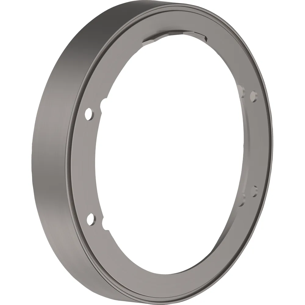 Hansgrohe 22 mm Mat Siyah-Krom Ankastre Uzatma Parçası - 13597340