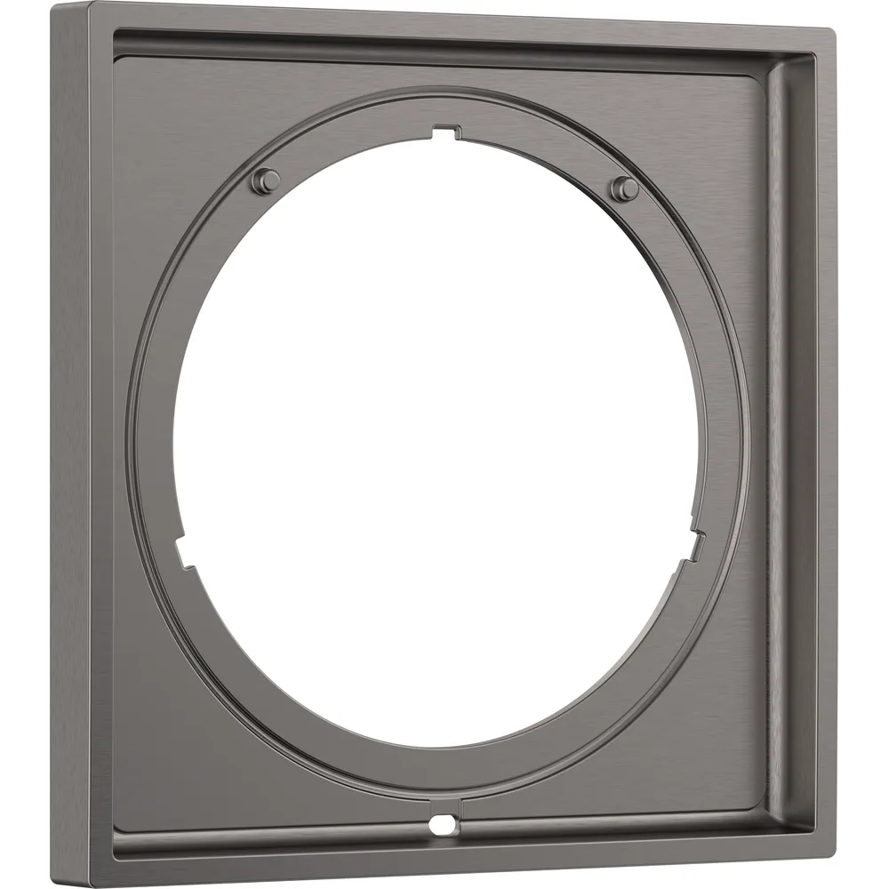 Hansgrohe ShowerSelect Comfort E 5 mm Mat Siyah-Krom Ankastre Uzatma Parçası - 13612340
