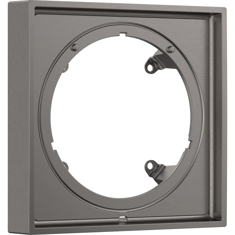 Hansgrohe ShowerSelect Comfort E 22 mm Mat Siyah-Krom Ankastre Uzatma Parçası - 13617340