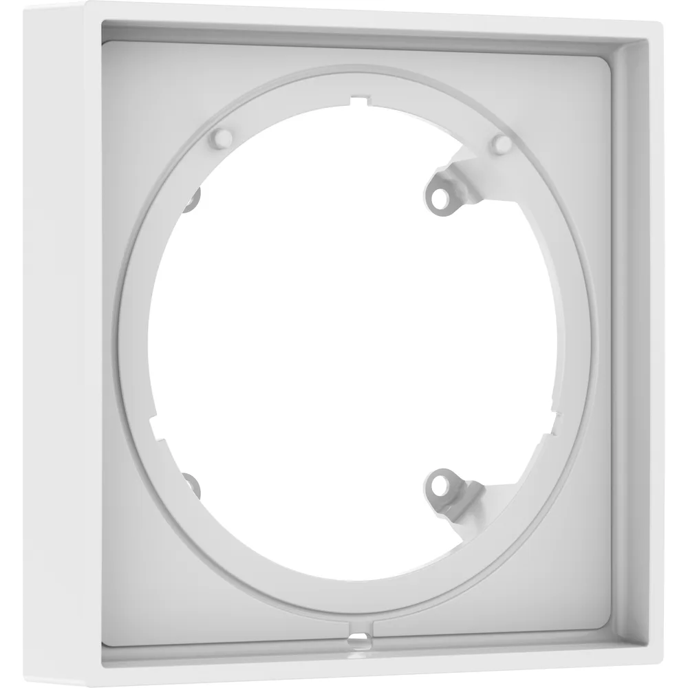 Hansgrohe ShowerSelect Comfort E 22 mm Mat Beyaz Ankastre Uzatma Parçası - 13617700