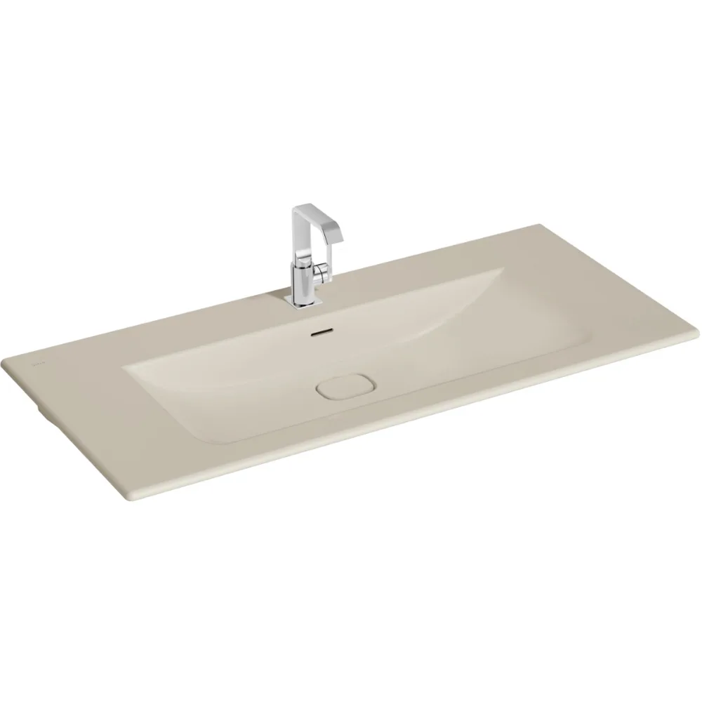 Vitra Metropole 120x53 Cm Mat Kum Beji Etajerli Lavabo