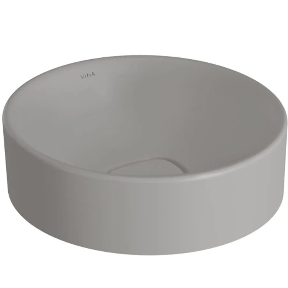Vitra Metropole 38x38 Cm Mat Taş Gri Çanak Lavabo