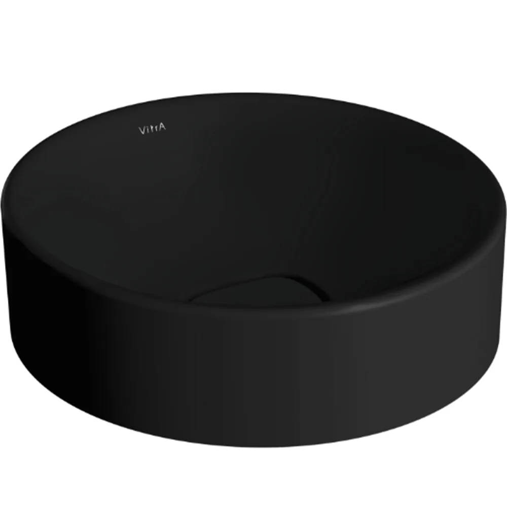 Vitra Metropole 38x38 Cm Mat Siyah Çanak Lavabo