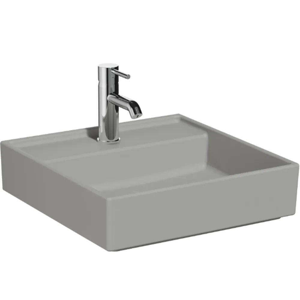 Vitra Archiplan 45x46 Cm Mat Taş Gri Lavabo