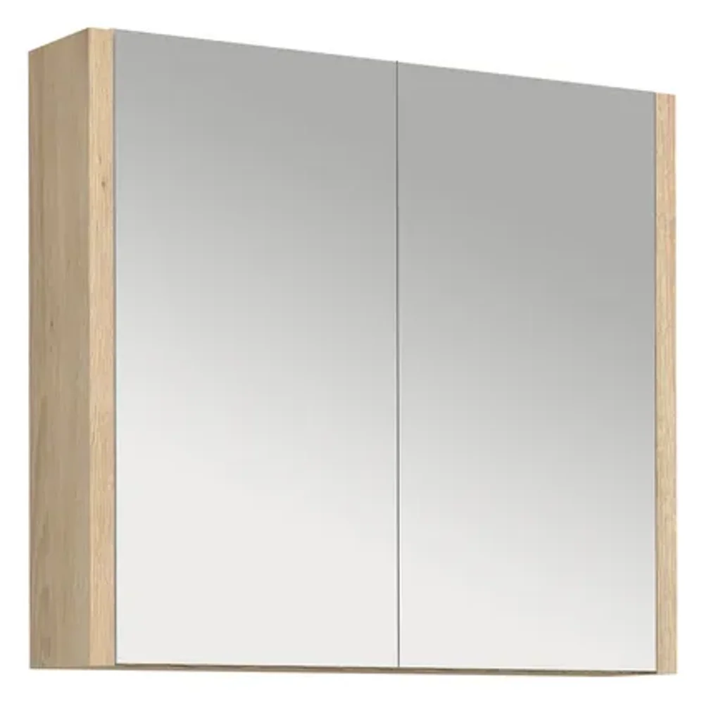 Kale Vista 80 Cm Koyu Meşe Ayna Dolabı - 310300100423